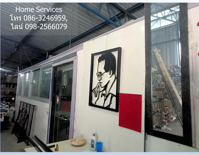 ขาย/ให้เช่า ที่ดินพร้อมโกดัง ถ.บรมราชชนนี 364 ตรว. ติดคลอง อ๊อฟฟิซ 2 ห้อง ใกล้ถ.พุทธมณฑล สาย 3,4, บุญถาวร เหมาะเป็น ร้านอาหาร โกดัง สนามฟุตบอล